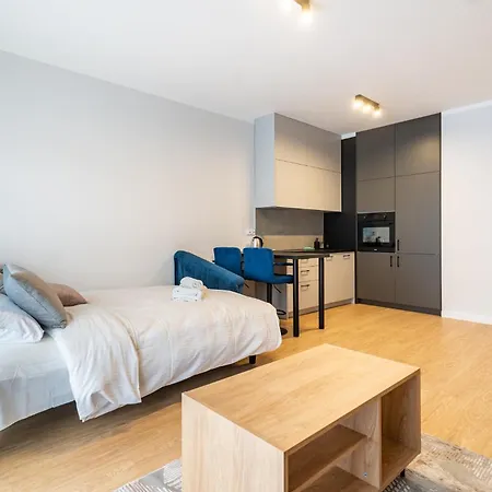 Apartment Ceglana Blue Studio Katowice